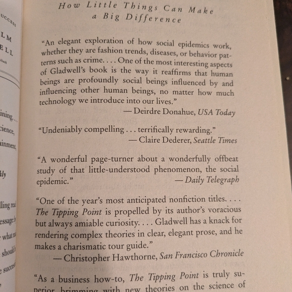 Books - The Tipping Point - Picture 4 of 4